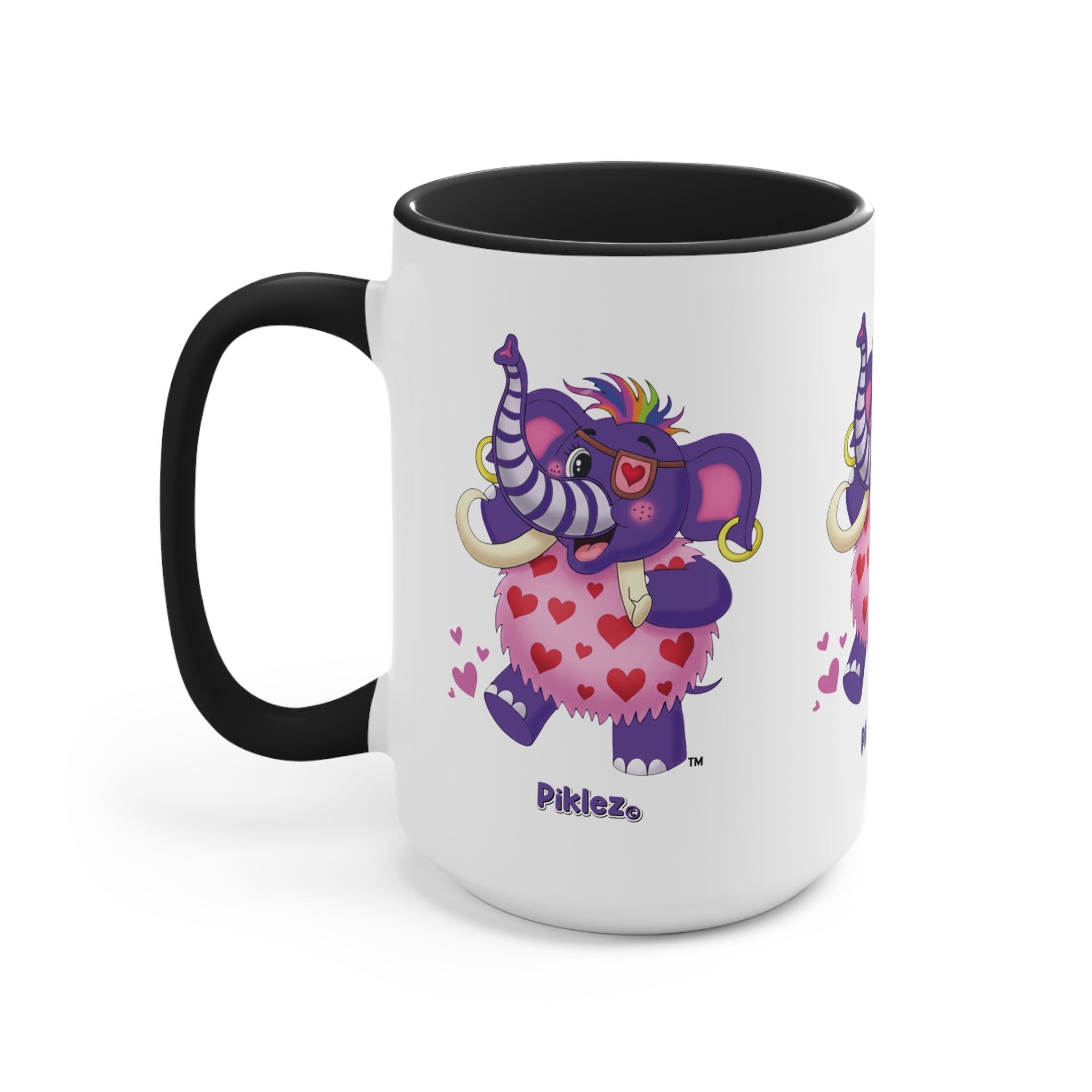 Piklez™ Accent Mug – "Full of Love!" Graphic | Smile Universe Collection
