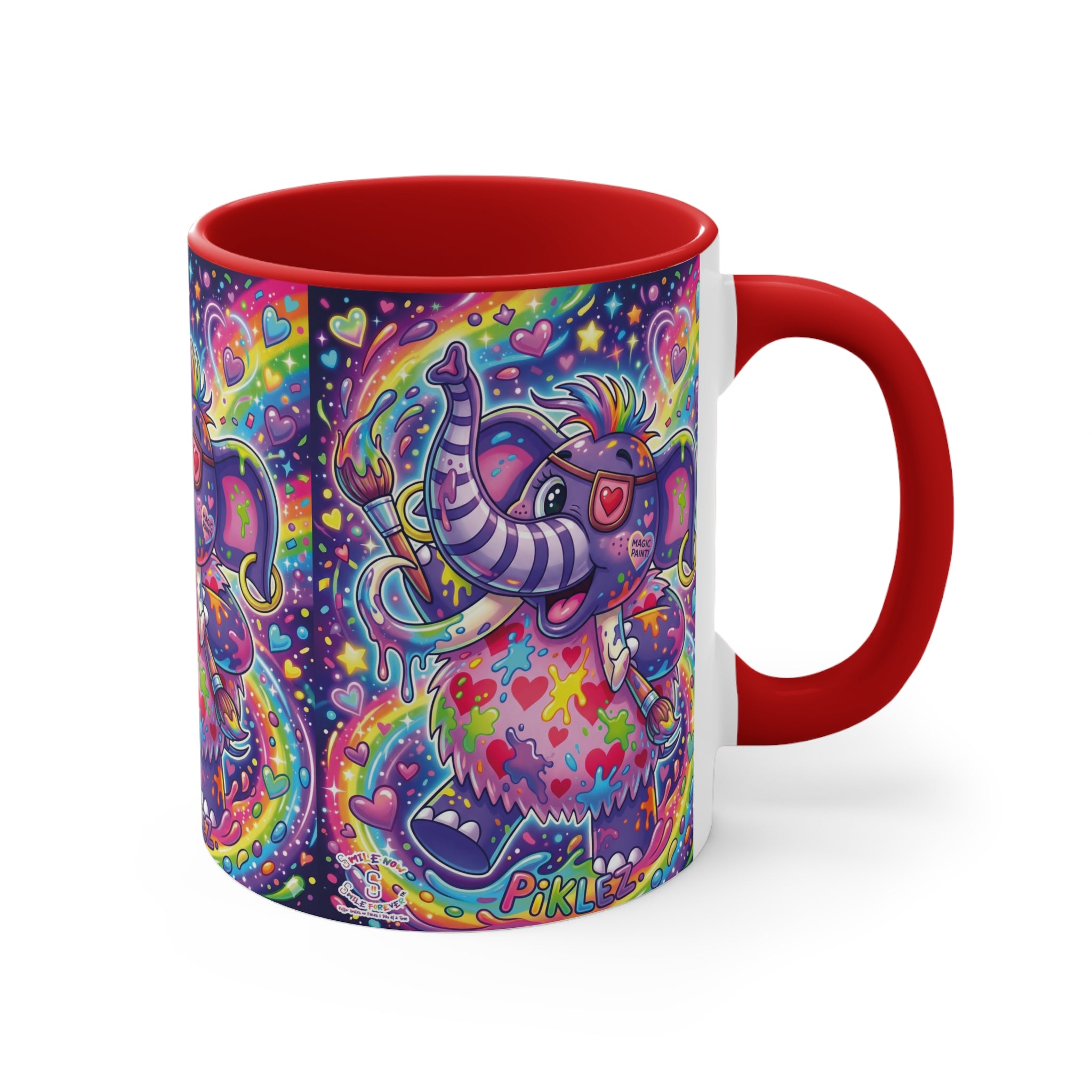 Piklez™ Accent Mug – "Magic Paint!" Graphic | Smile Universe Collection