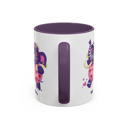 Piklez™ Accent Coffee Mug (11oz & 15oz) – "Full of Love!" Graphic | Smile Universe Collection