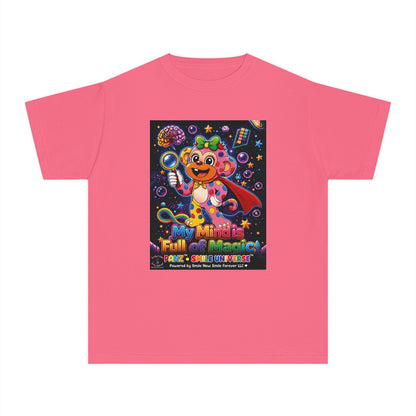 Panz™ Youth Midweight Tee – "My Mind is Full of Magic" Graphic | Smile Universe Collection