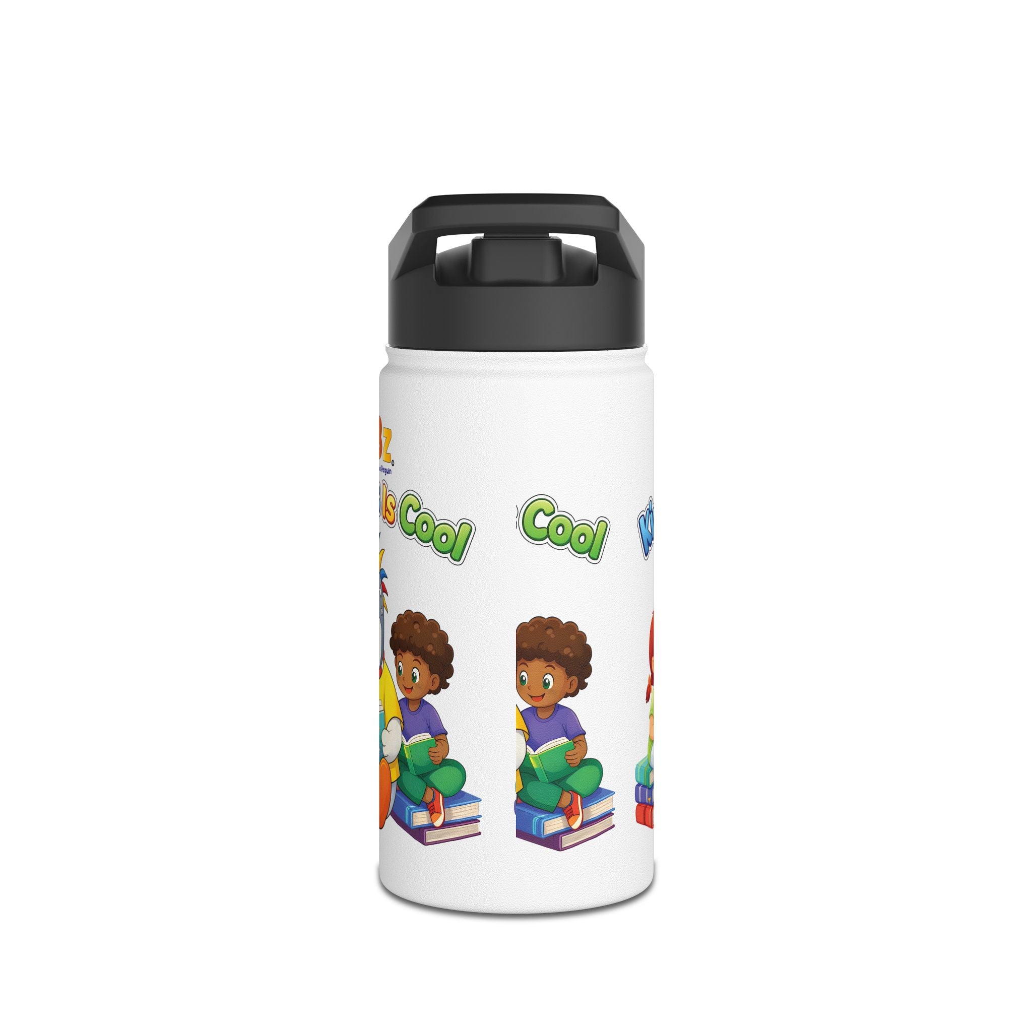 Kids Reading Stainless Steel Water Bottle – “Reading Is Cool” School Water Bottle TuBz4kids