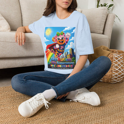 Panz™ Unisex Softstyle T-Shirt – "My Autism is My Superpower" Graphic | Smile Universe Collection