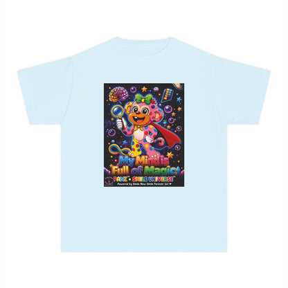 Panz™ Youth Midweight Tee – "My Mind is Full of Magic" Graphic | Smile Universe Collection