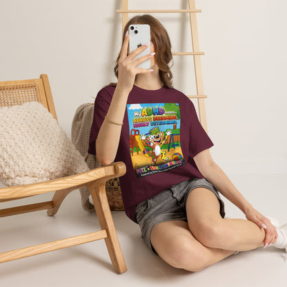 Potz™ Unisex Heavy Cotton™ Tee – "My ADHD Means Always Dreaming, Highly Determined" Graphic Tee | Smile Universe Collection