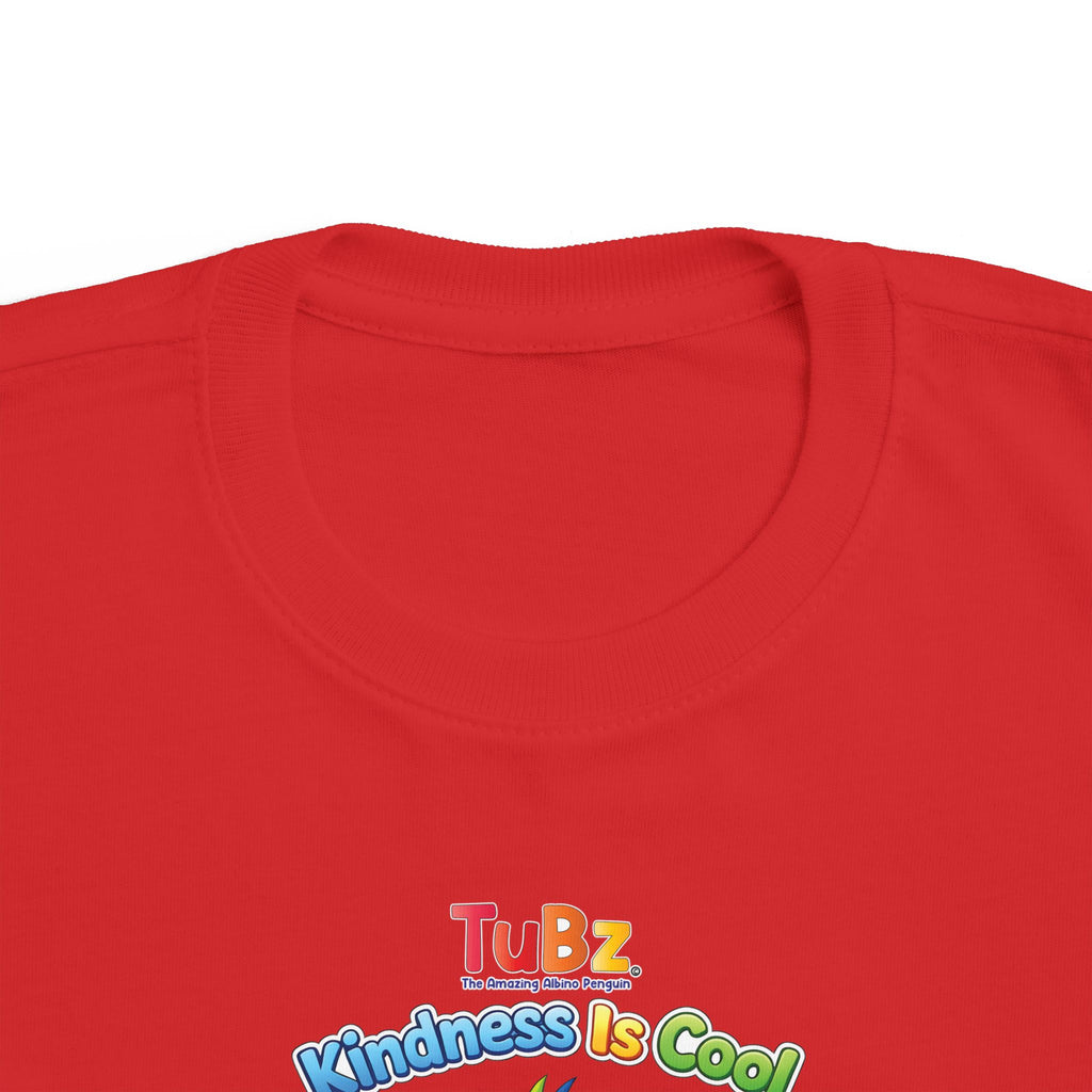 TuBz™ "Kindness Is Cool" Kids T-Shirt - Positive Message Graphic Tee | Smile Universe TuBz4Kidz