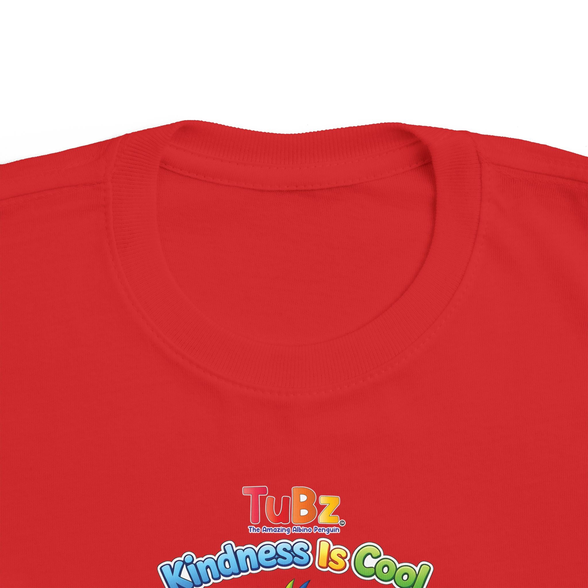 TuBz™ "Kindness Is Cool" Kids T-Shirt - Positive Message Graphic Tee | Smile Universe TuBz4Kidz