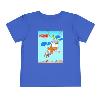 TuBz™ "I Can Do Hard Things" Toddler T-Shirt | Toddler Short Sleeve Tee  - Positive Kids Graphic Tee