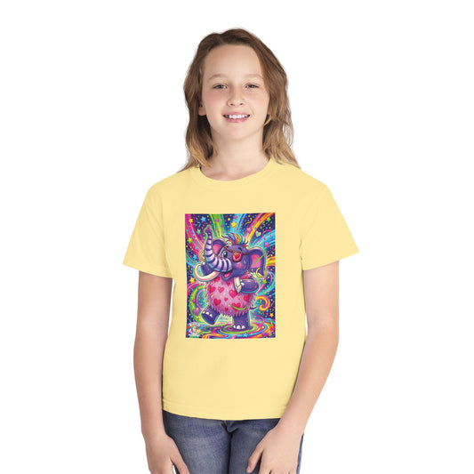 Piklez™ Youth Midweight Tee – "Born to Celebrate!" Graphic Shirt | Smile Universe Collection