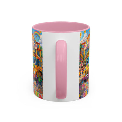 Lani™ Colorful Mug (11oz & 15oz) – "Where Being Different is CELEBRATED!" Graphic
