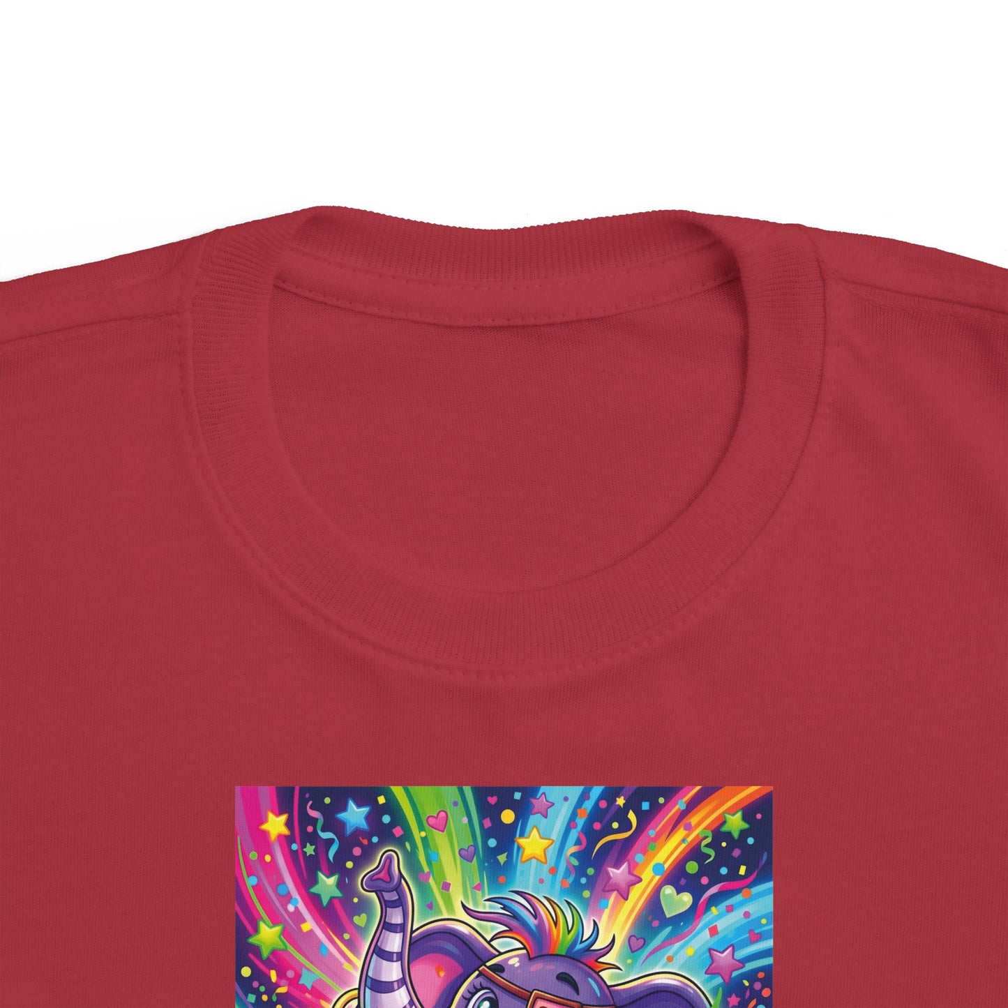 Piklez™ Toddler's Fine Jersey Tee – "Born to Celebrate!" Graphic Shirt | Smile Universe Collection