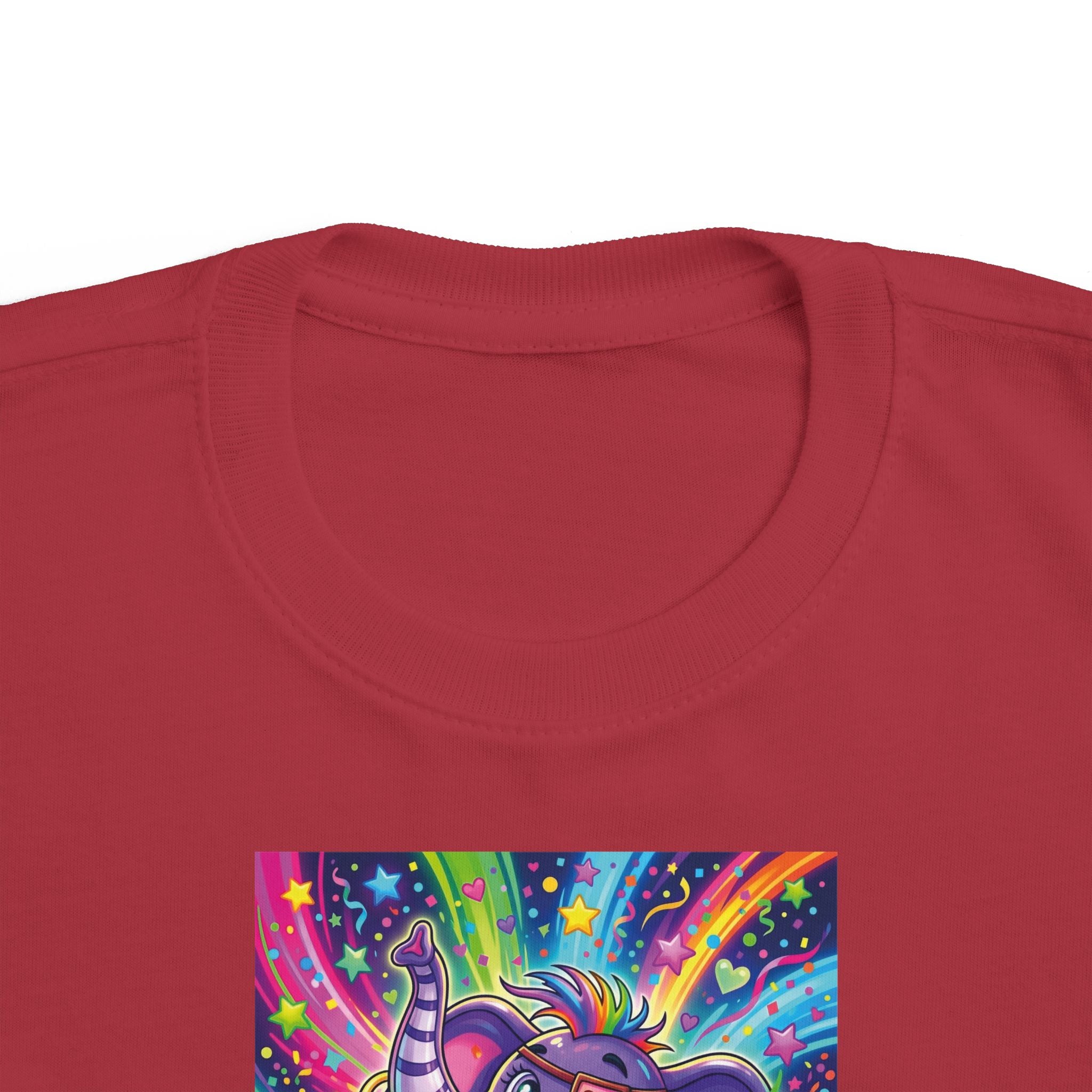 Piklez™ Toddler's Fine Jersey Tee – "Born to Celebrate!" Graphic Shirt | Smile Universe Collection