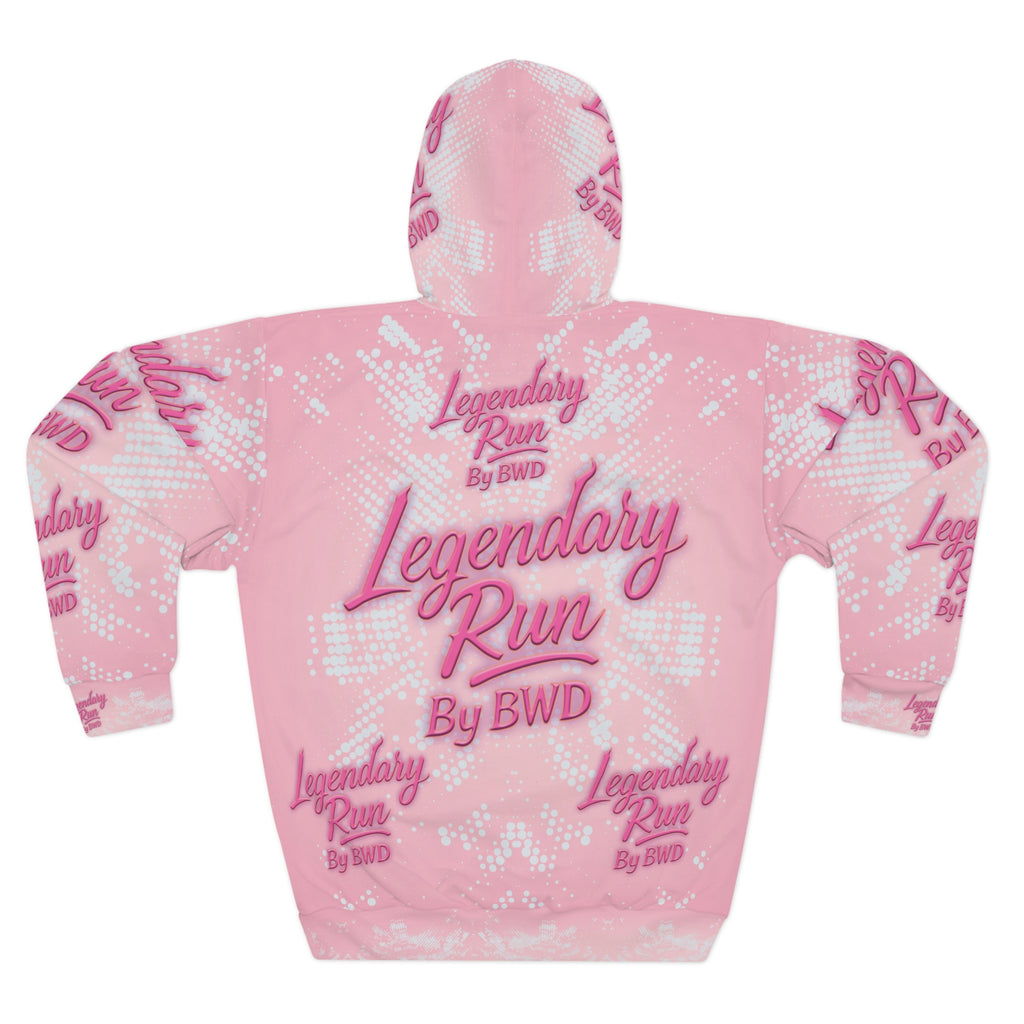 Legendary Run All-Over Print Hoodie — Pullover