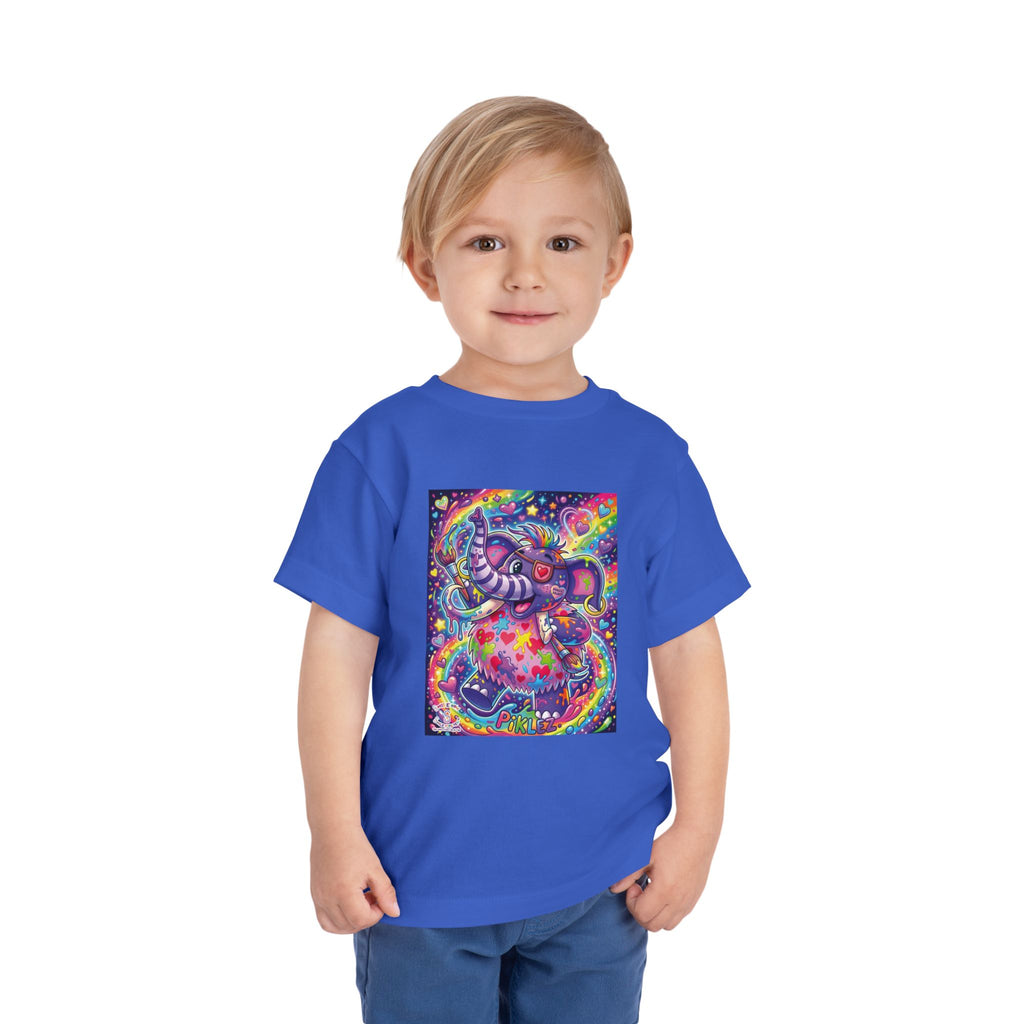 Piklez™ Toddler Short Sleeve Tee – "Magic Paint!" Graphic Shirt | Smile Universe Collection