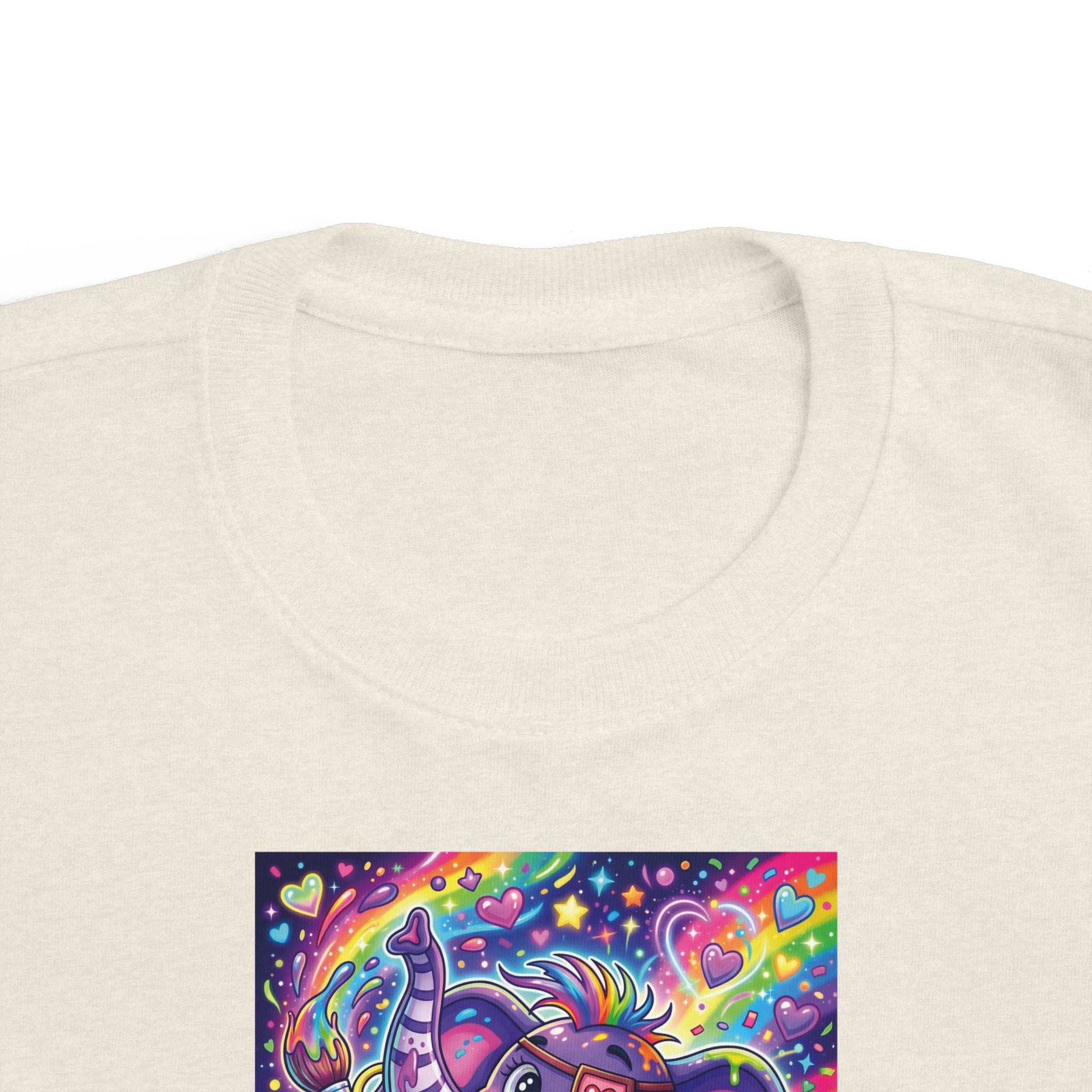 Piklez™ Kids Heavy Cotton™ Tee – "Magic Paint!" Graphic Shirt | Smile Universe Collection