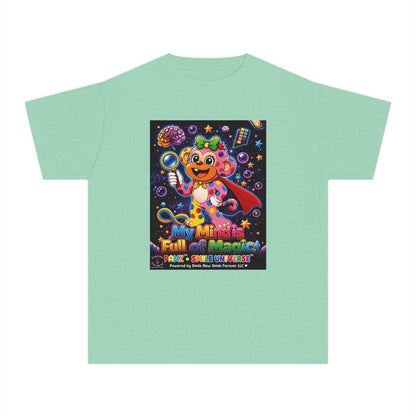 Panz™ Youth Midweight Tee – "My Mind is Full of Magic" Graphic | Smile Universe Collection