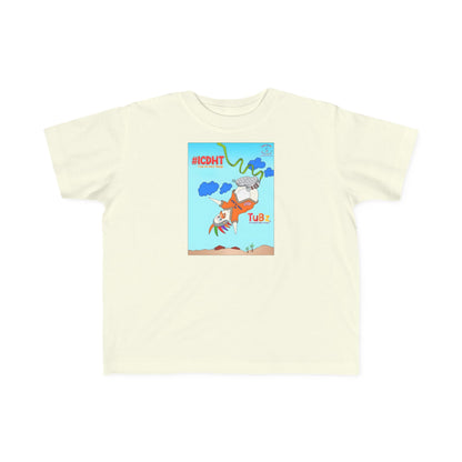 TuBz™ "I Can Do Hard Things" Toddler T-Shirt | Toddler's Fine Jersey Tee  - Positive Kids Graphic Tee