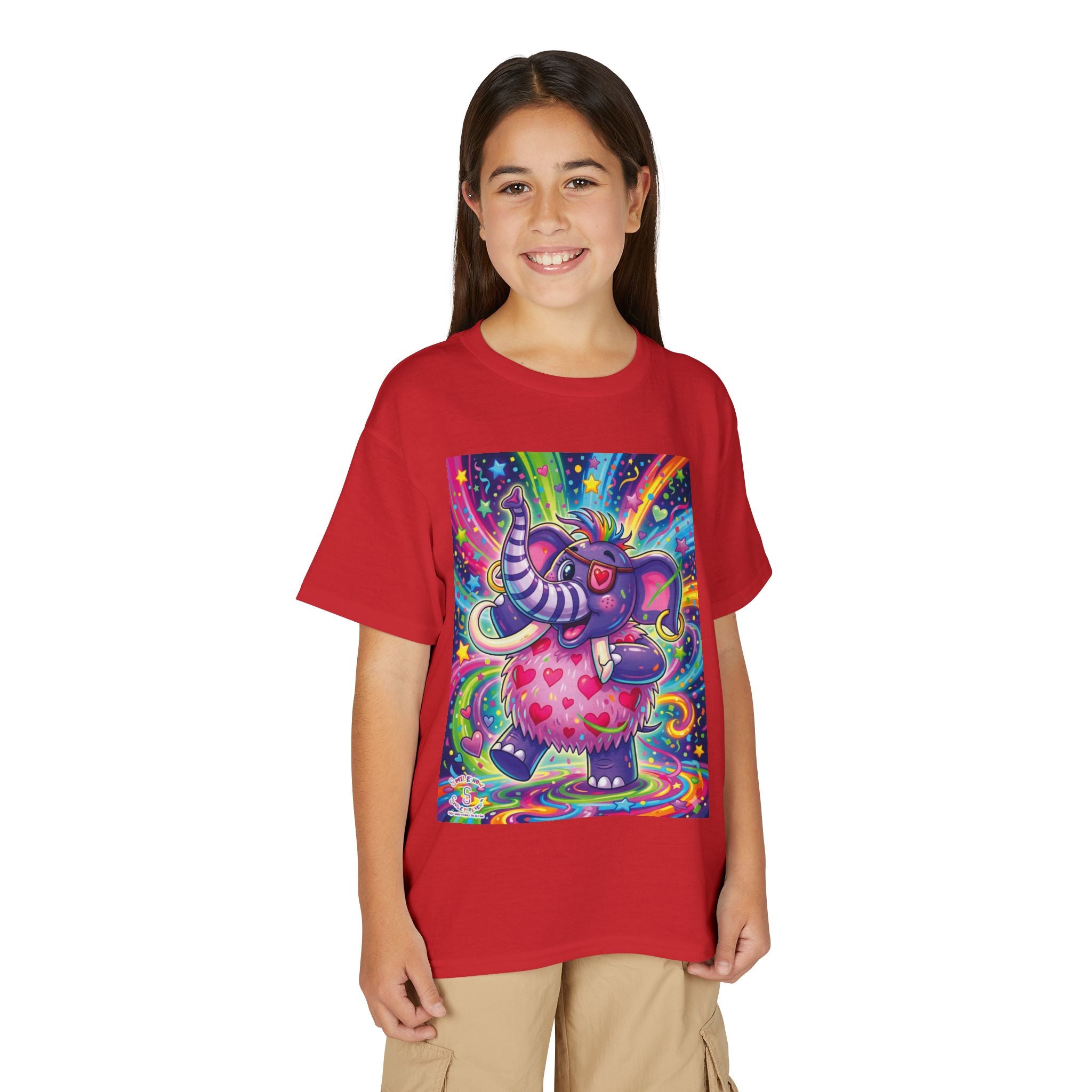 Piklez™ Youth DryBlend® T-Shirt – "Born to Celebrate!" Graphic Shirt | Smile Universe Collection