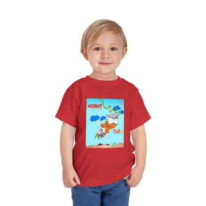 TuBz™ "I Can Do Hard Things" Toddler T-Shirt | Toddler Short Sleeve Tee  - Positive Kids Graphic Tee
