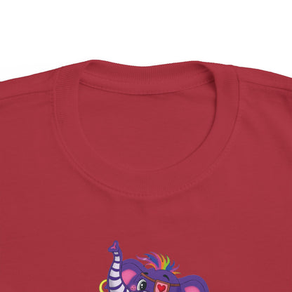 Piklez™ Toddler's Fine Jersey Tee – "Full of Love!" Graphic Shirt | Smile Universe Collection