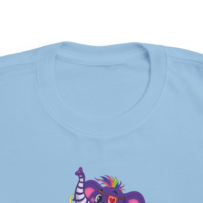 Piklez™ Toddler's Fine Jersey Tee – "Full of Love!" Graphic Shirt | Smile Universe Collection