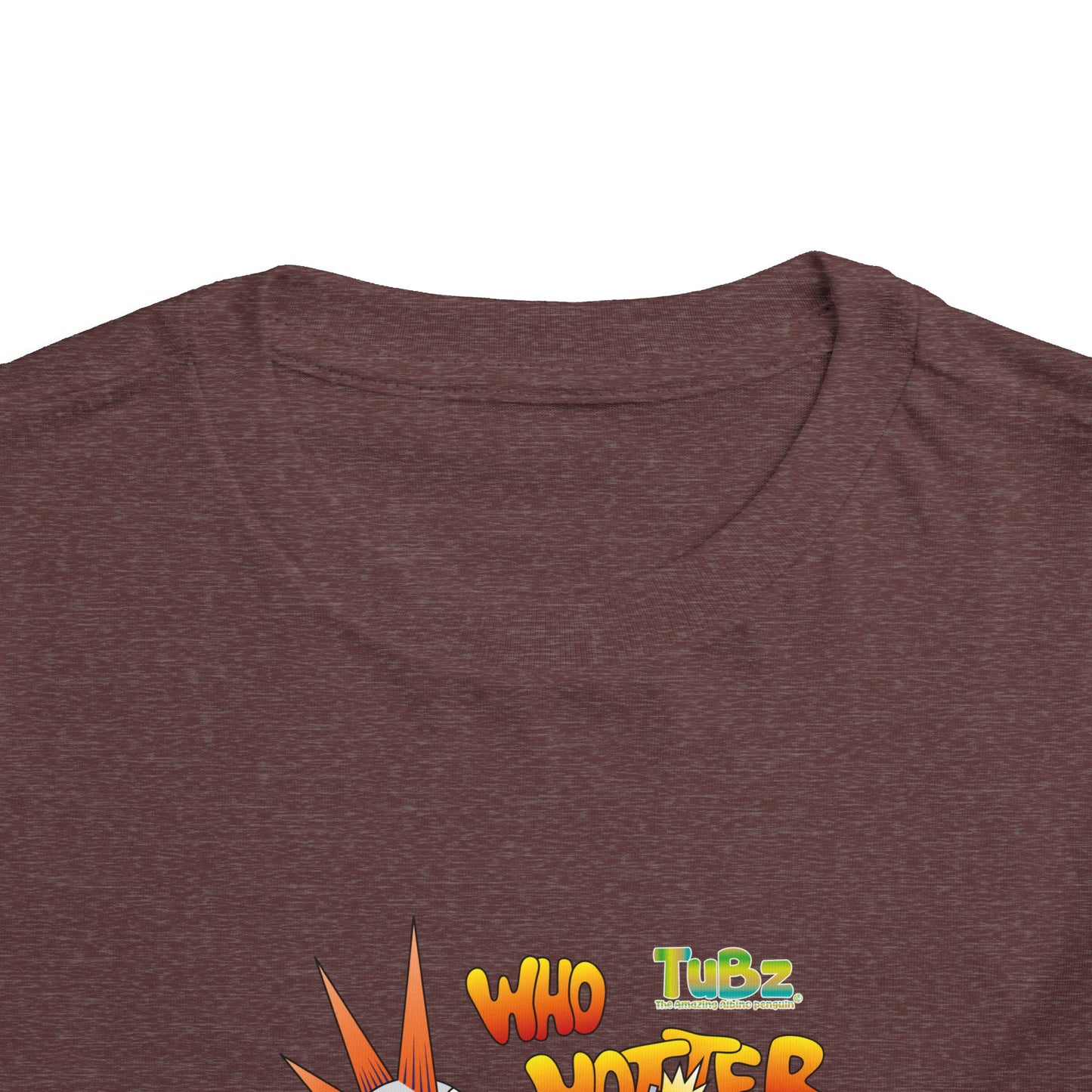 TuBz™ Rockstar Kids T-Shirt - "Who Hotter Than Me!" Graphic Tee | Smile Universe TuBz4Kidz Collection