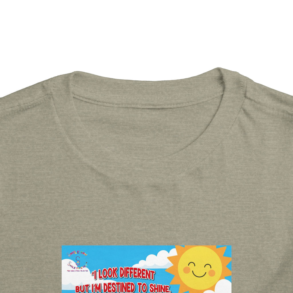 Piklez™ Toddler Tee – “Destined to Shine” Graphic Shirt | Smile Universe Collection