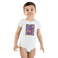 Piklez™ Baby Short Sleeve Onesie® – "Magic Paint!" Graphic | Smile Universe Collection