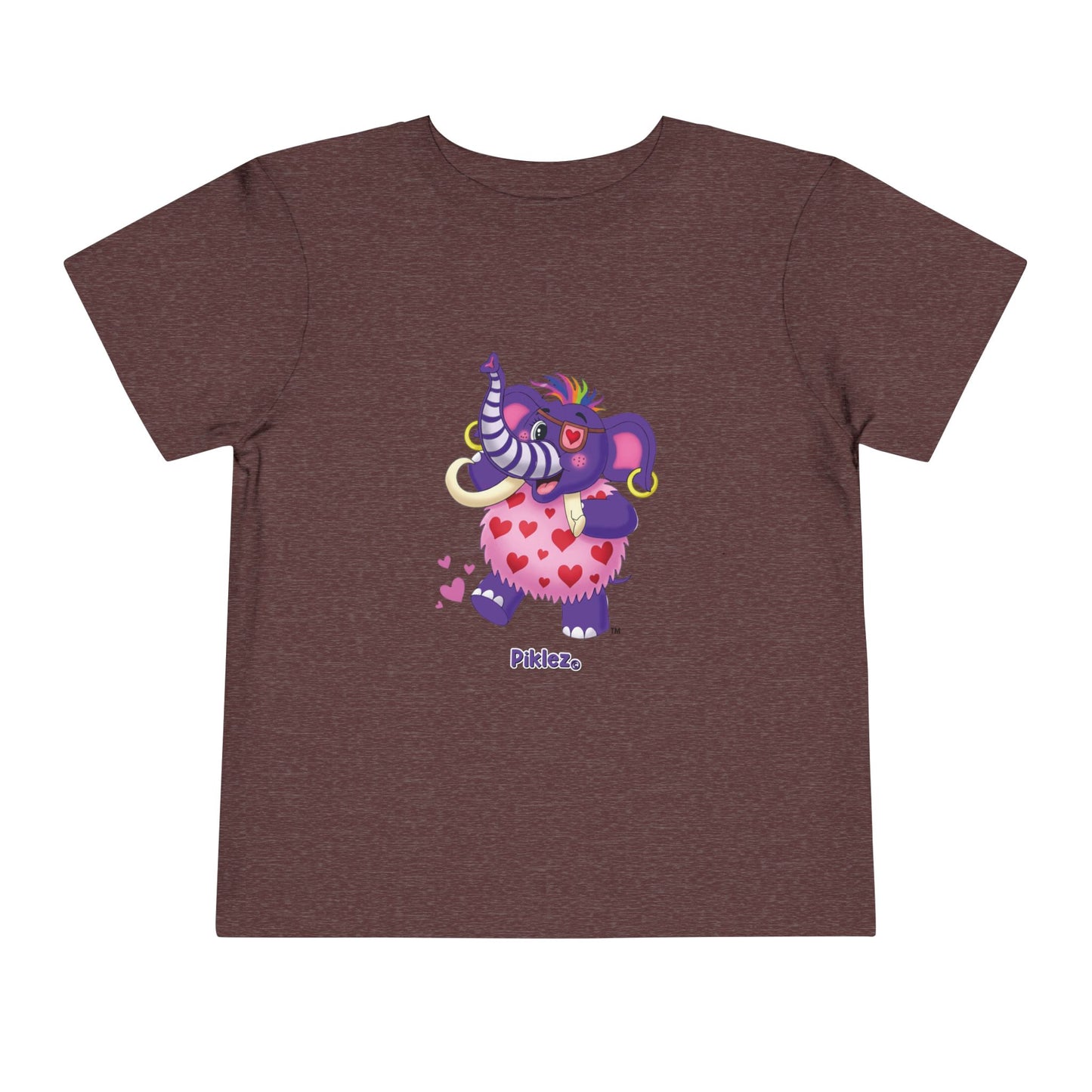 Piklez™ Toddler Short Sleeve Tee – "Full of Love!" Graphic Shirt | Smile Universe Collection