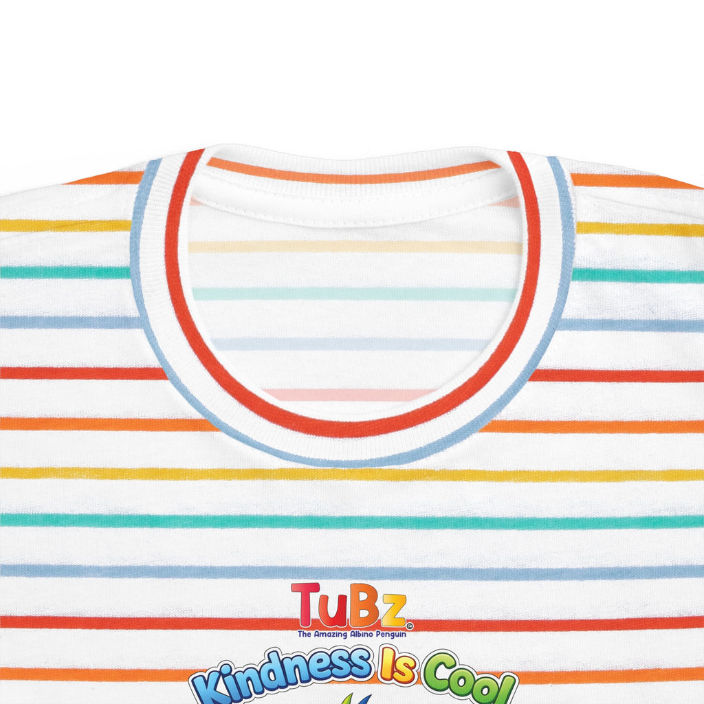 TuBz™ "Kindness Is Cool" Kids T-Shirt - Positive Message Graphic Tee | Smile Universe TuBz4Kidz