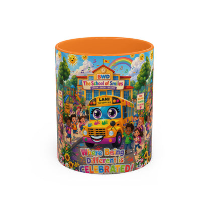 Lani™ Colorful Mug (11oz & 15oz) – "Where Being Different is CELEBRATED!" Graphic