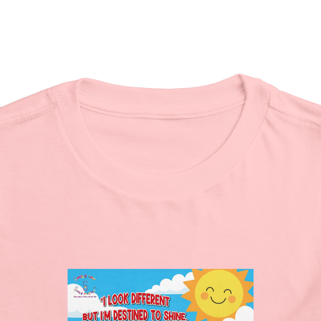 Piklez™ Toddler Tee – “Destined to Shine” Graphic Shirt | Smile Universe Collection