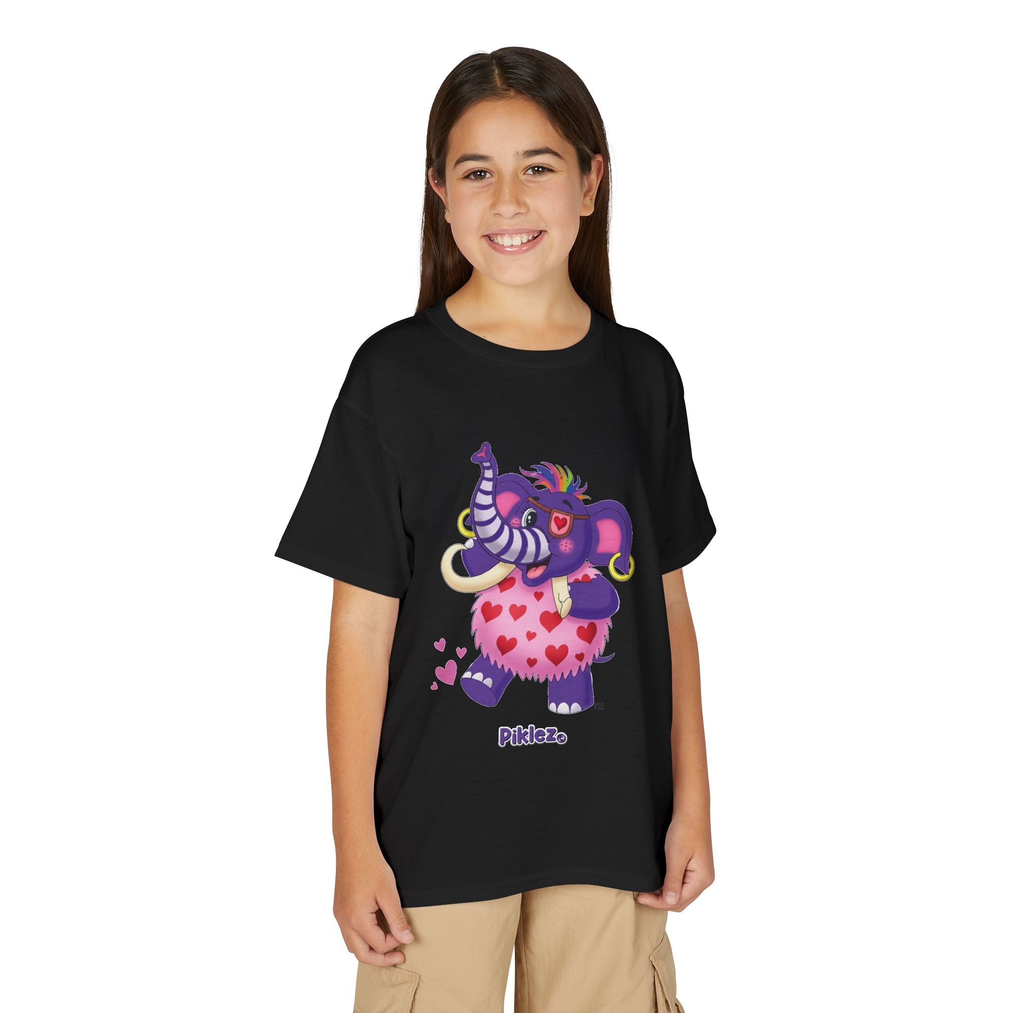 Piklez™ Youth DryBlend® T-Shirt – "Full of Love!" Graphic Shirt | Smile Universe Collection