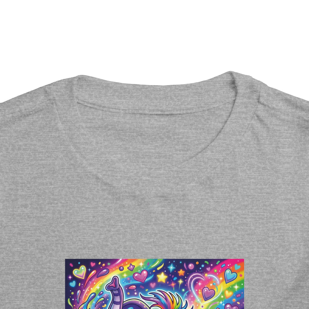 Piklez™ Toddler Short Sleeve Tee – "Magic Paint!" Graphic Shirt | Smile Universe Collection