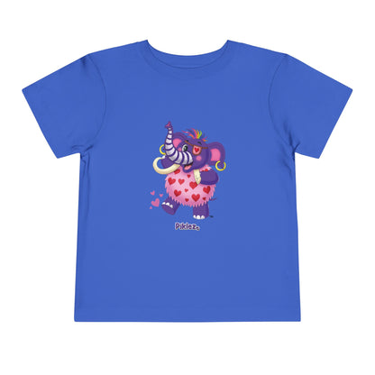 Piklez™ Toddler Short Sleeve Tee – "Full of Love!" Graphic Shirt | Smile Universe Collection