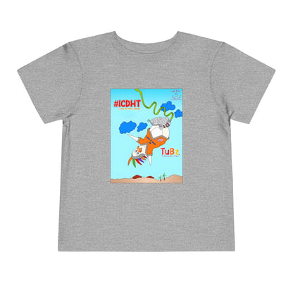 TuBz™ "I Can Do Hard Things" Toddler T-Shirt | Toddler Short Sleeve Tee  - Positive Kids Graphic Tee