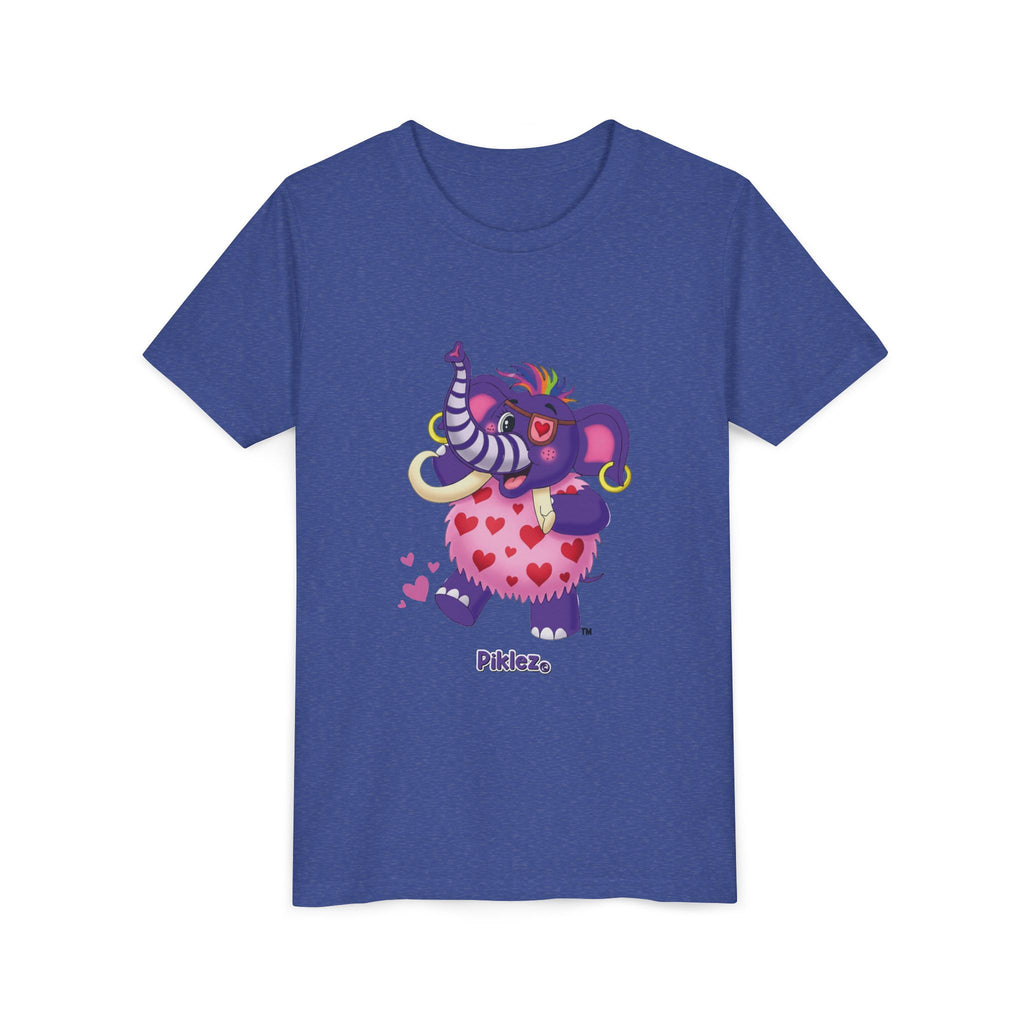 Piklez™ Youth Short Sleeve Tee – "Full of Love!" Graphic Shirt | Smile Universe Collection