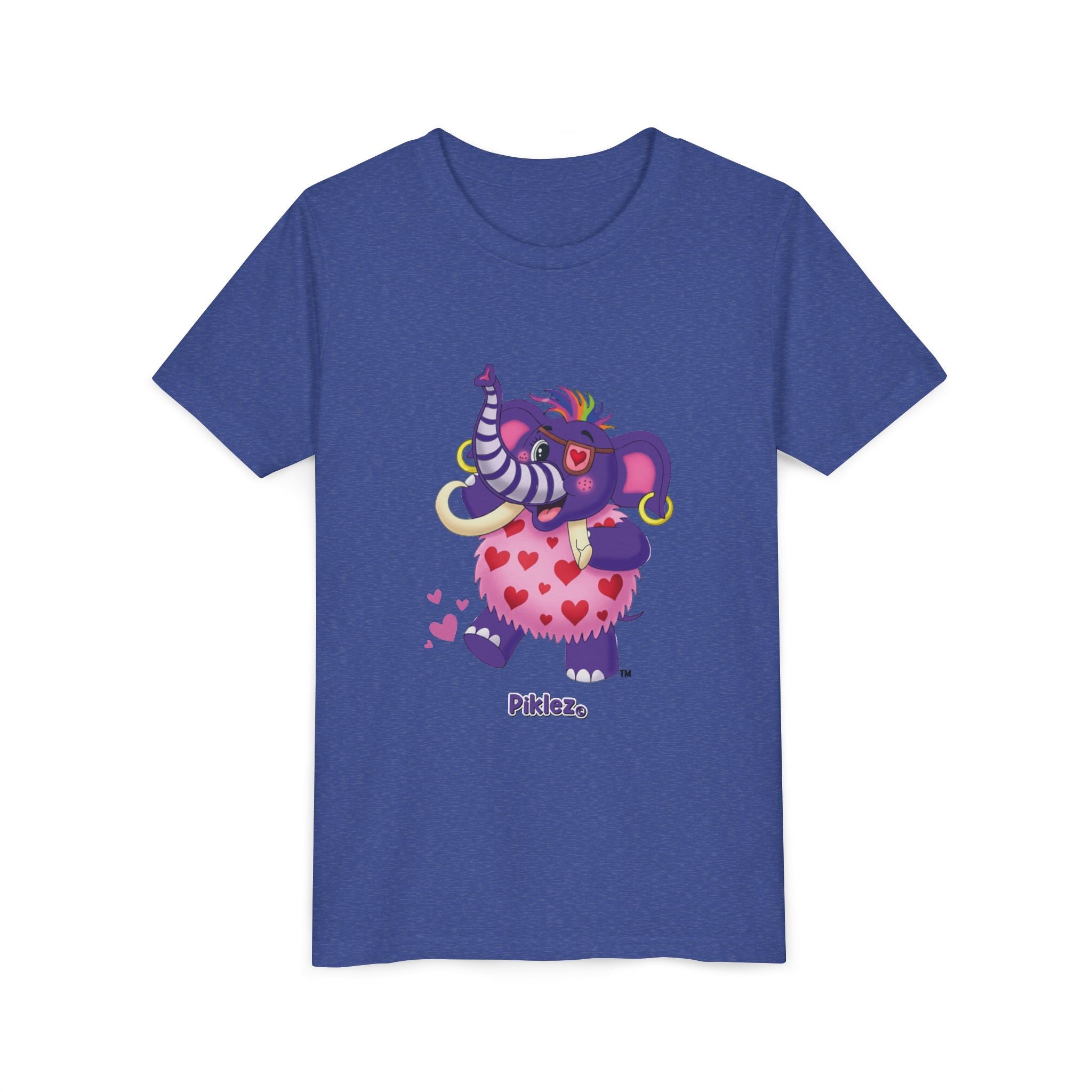 Piklez™ Youth Short Sleeve Tee – "Full of Love!" Graphic Shirt | Smile Universe Collection