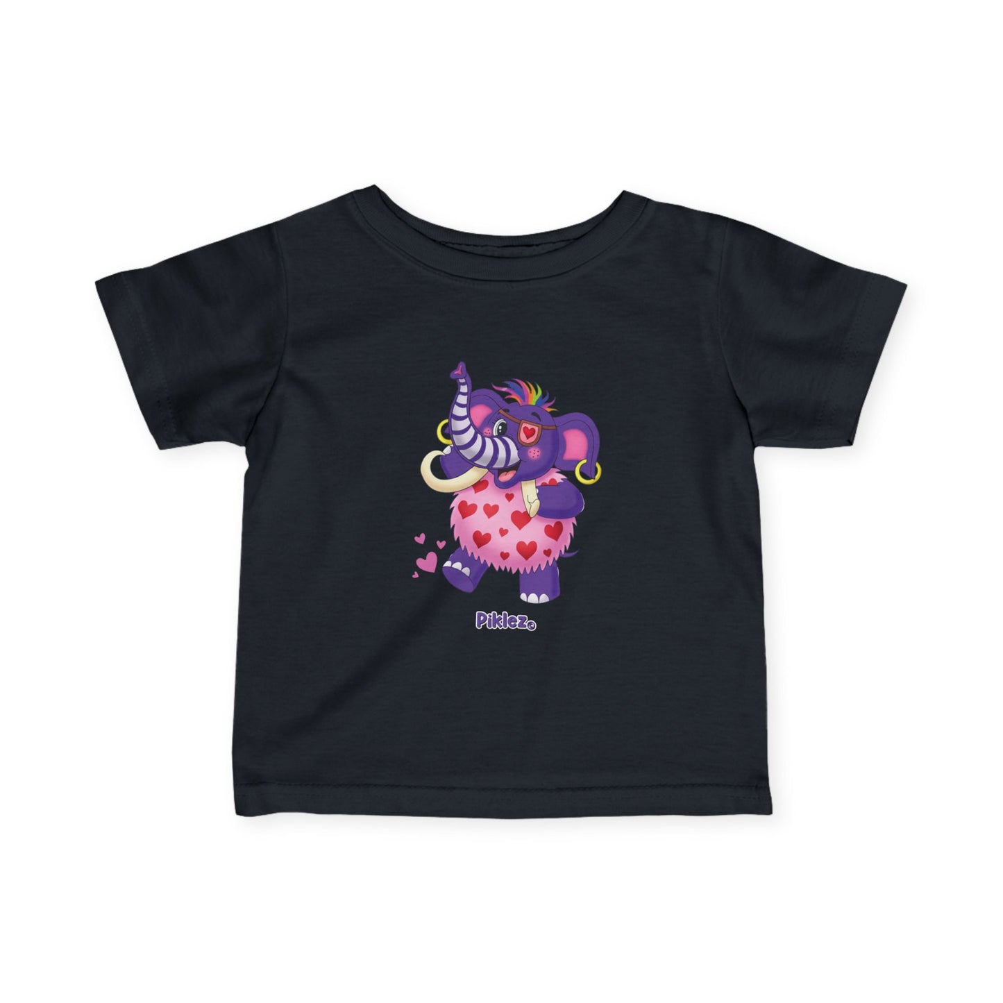 Piklez™ Infant Fine Jersey Tee – "Full of Love!" Graphic Shirt | Smile Universe Collection