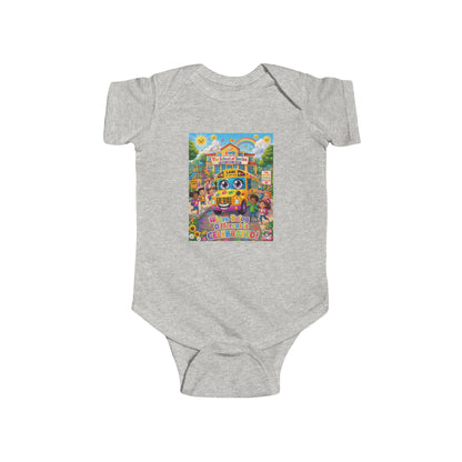 Lani™ Infant Fine Jersey Bodysuit – "Where Being Different is CELEBRATED!" Graphic
