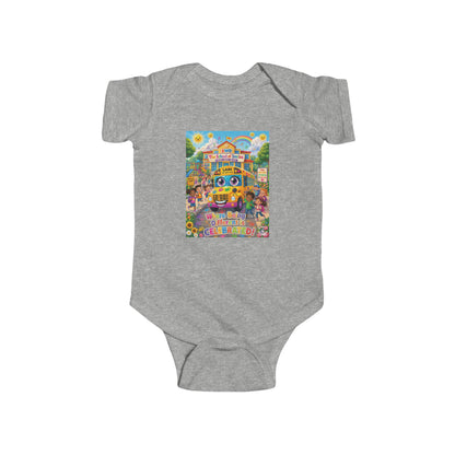 Lani™ Infant Fine Jersey Bodysuit – "Where Being Different is CELEBRATED!" Graphic