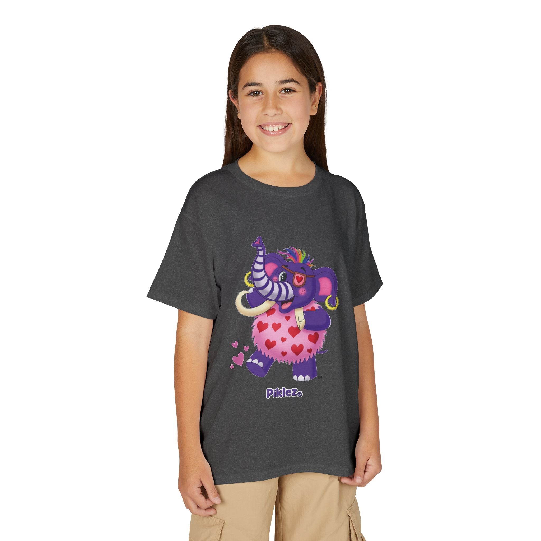 Piklez™ Youth DryBlend® T-Shirt – "Full of Love!" Graphic Shirt | Smile Universe Collection