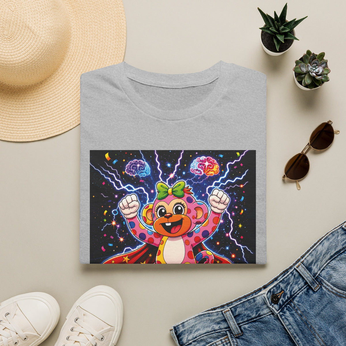 Panz™ Unisex Softstyle T-Shirt  for Adult– "My Energy is Powerful" Graphic Tee | Smile Universe Collection