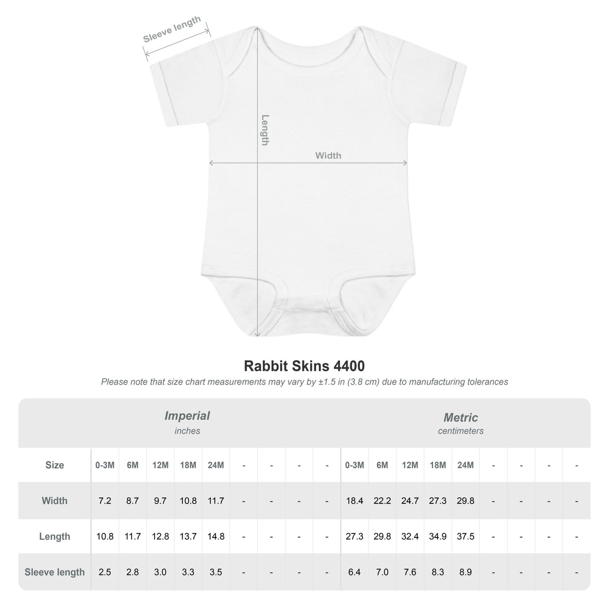 Potz™ Infant Baby Rib Bodysuit – "I Guide My ADHD Energy!" Graphic Onesie | Smile Universe Collection