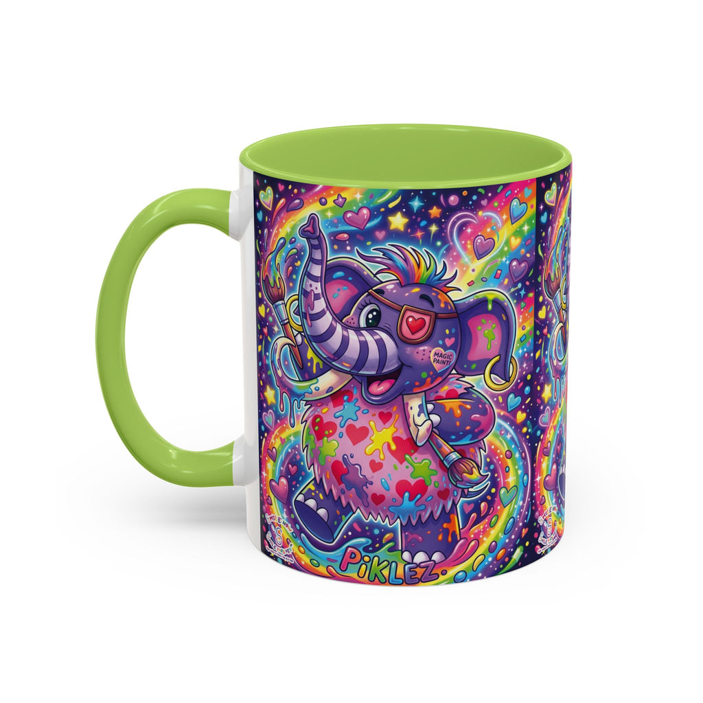 Piklez™ 15oz Ceramic Mug – "Magic Paint!" Graphic | Smile Universe Collection