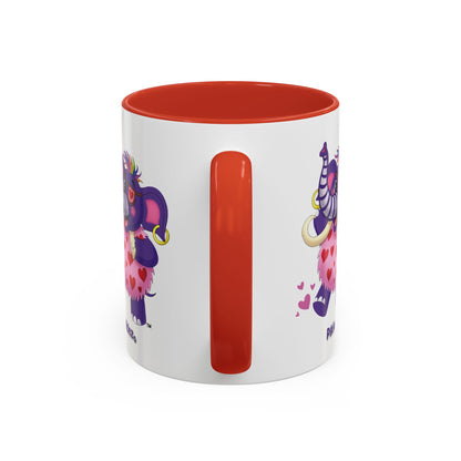Piklez™ Accent Coffee Mug (11oz & 15oz) – "Full of Love!" Graphic | Smile Universe Collection