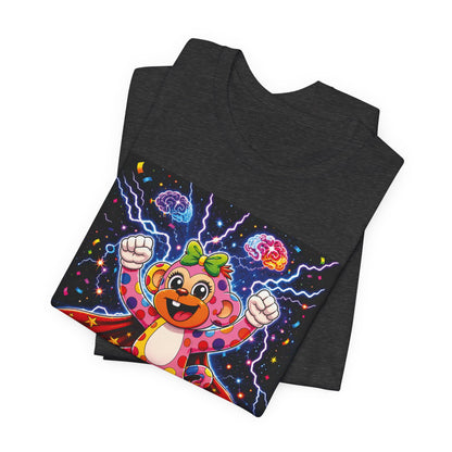 Panz™ Unisex Jersey Short Sleeve Tee For Adult– "My Energy is Powerful" Graphic Tee | Smile Universe Collection