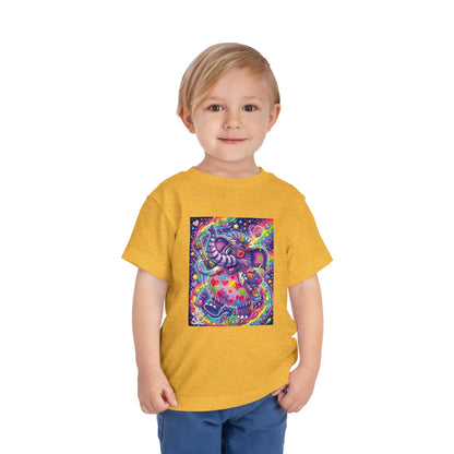 Piklez™ Toddler Short Sleeve Tee – "Magic Paint!" Graphic Shirt | Smile Universe Collection