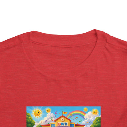 Lani™ Toddler Short Sleeve Tee – "Where Being Different is CELEBRATED!" Graphic Shirt