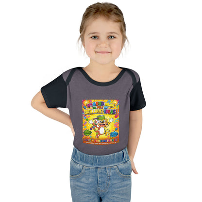 Potz™ Infant Baby Rib Bodysuit – "My ADHD Brain is Full of Brilliant Ideas!" Graphic Onesie | Smile Universe Collection