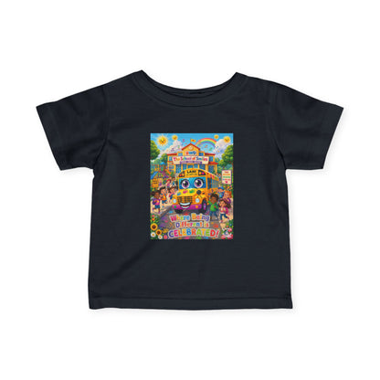 Lani™ Infant Fine Jersey Tee – "Where Being Different is CELEBRATED!" Graphic Shirt